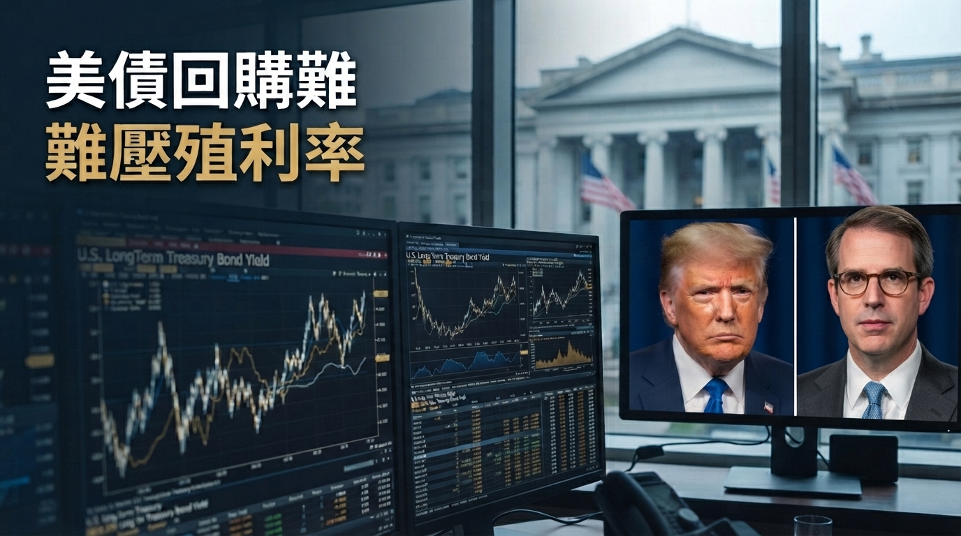 川普否認指示貝森特干預美債市場　美國財政部加碼回購能否壓低長債殖利率？
