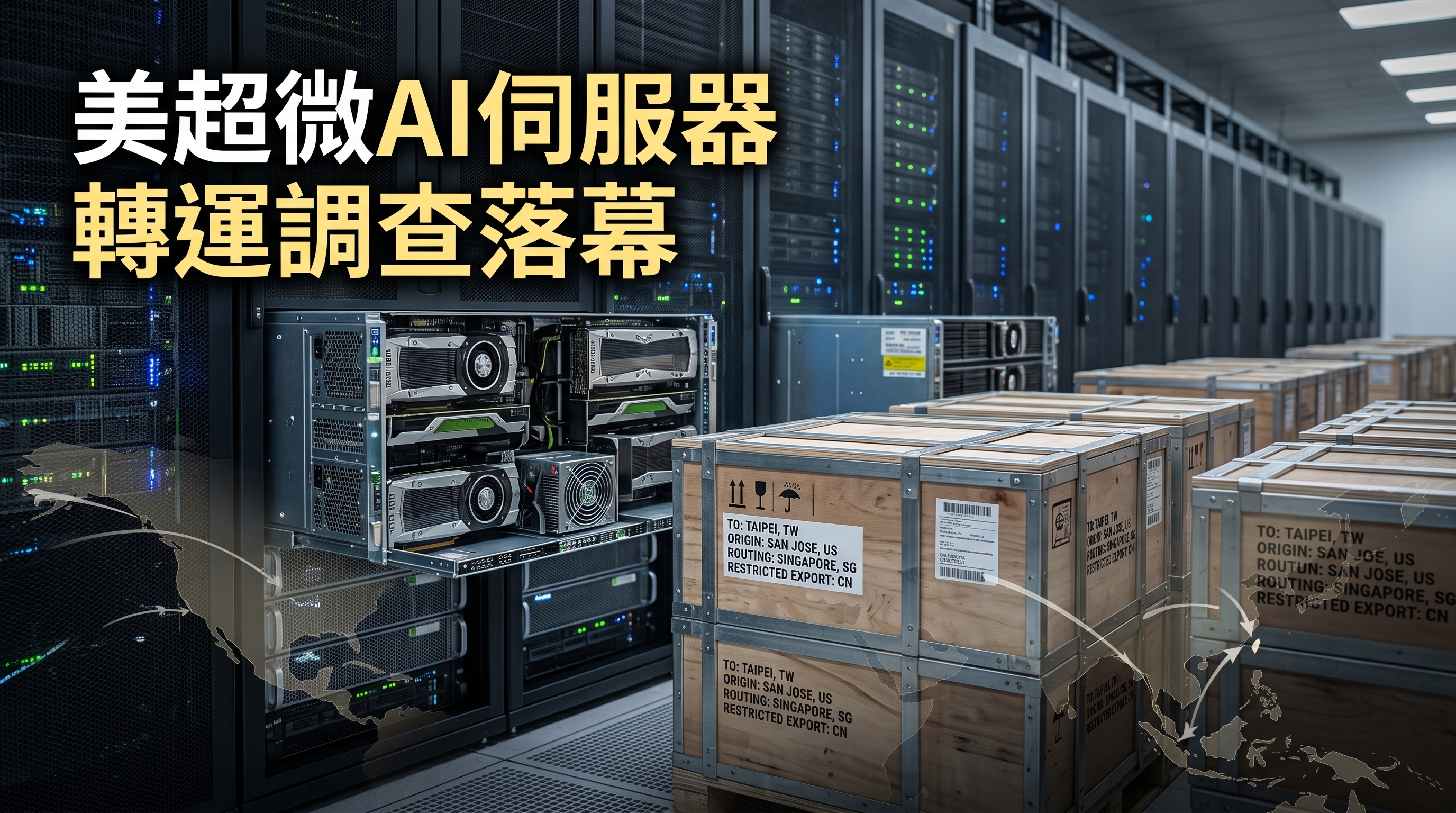 美超微輝達AI伺服器轉運案調查出爐　高階管理層未被發現知情，出口管制成AI供應鏈新考驗