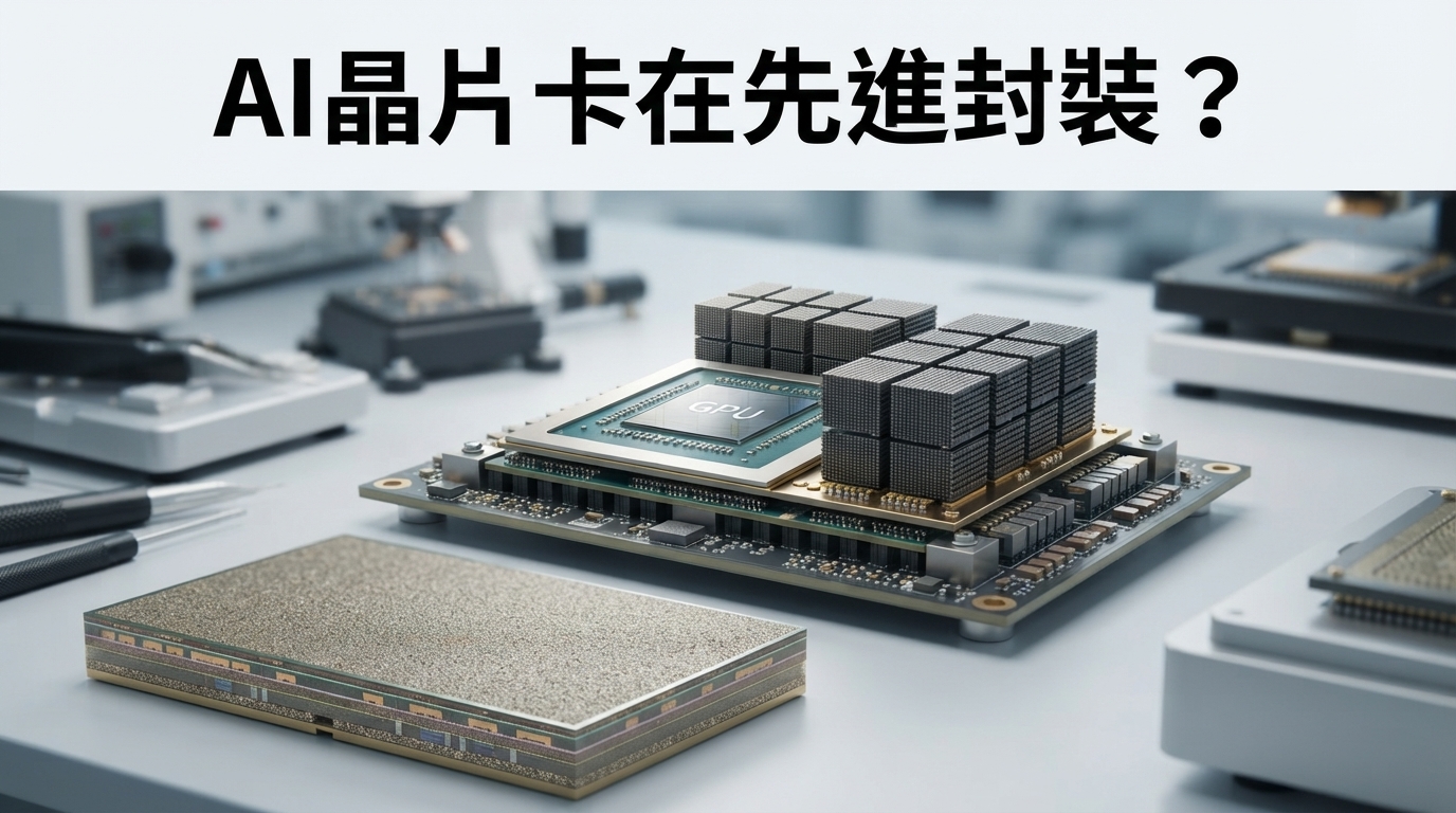 美國晶圓廠擴產仍卡關？AI晶片下一個瓶頸轉向先進封裝與ABF材料