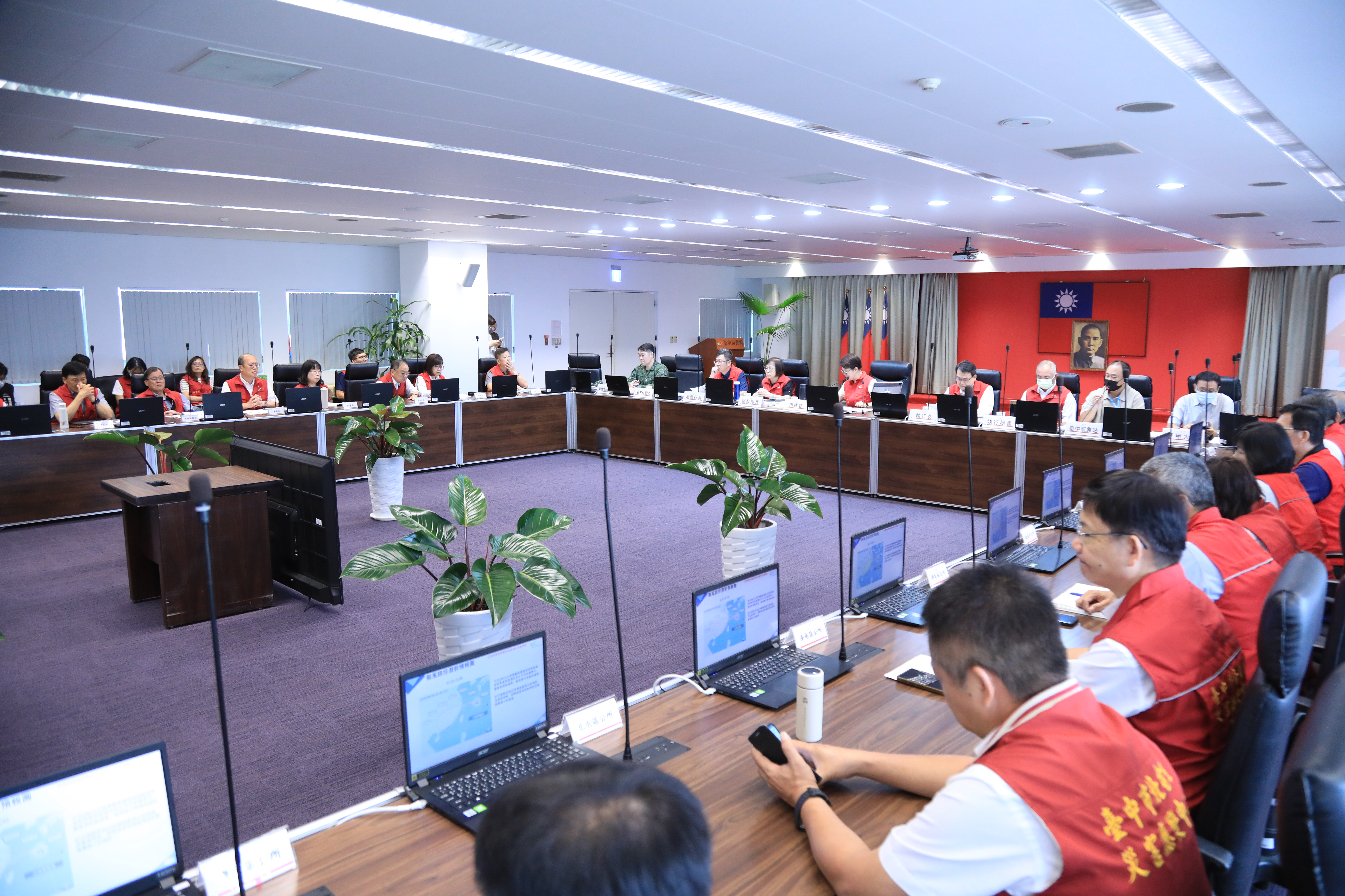 中颱沙德爾逼近台灣　台中全面啟動防颱整備 2,062名消防義消待命、山區預防性管制