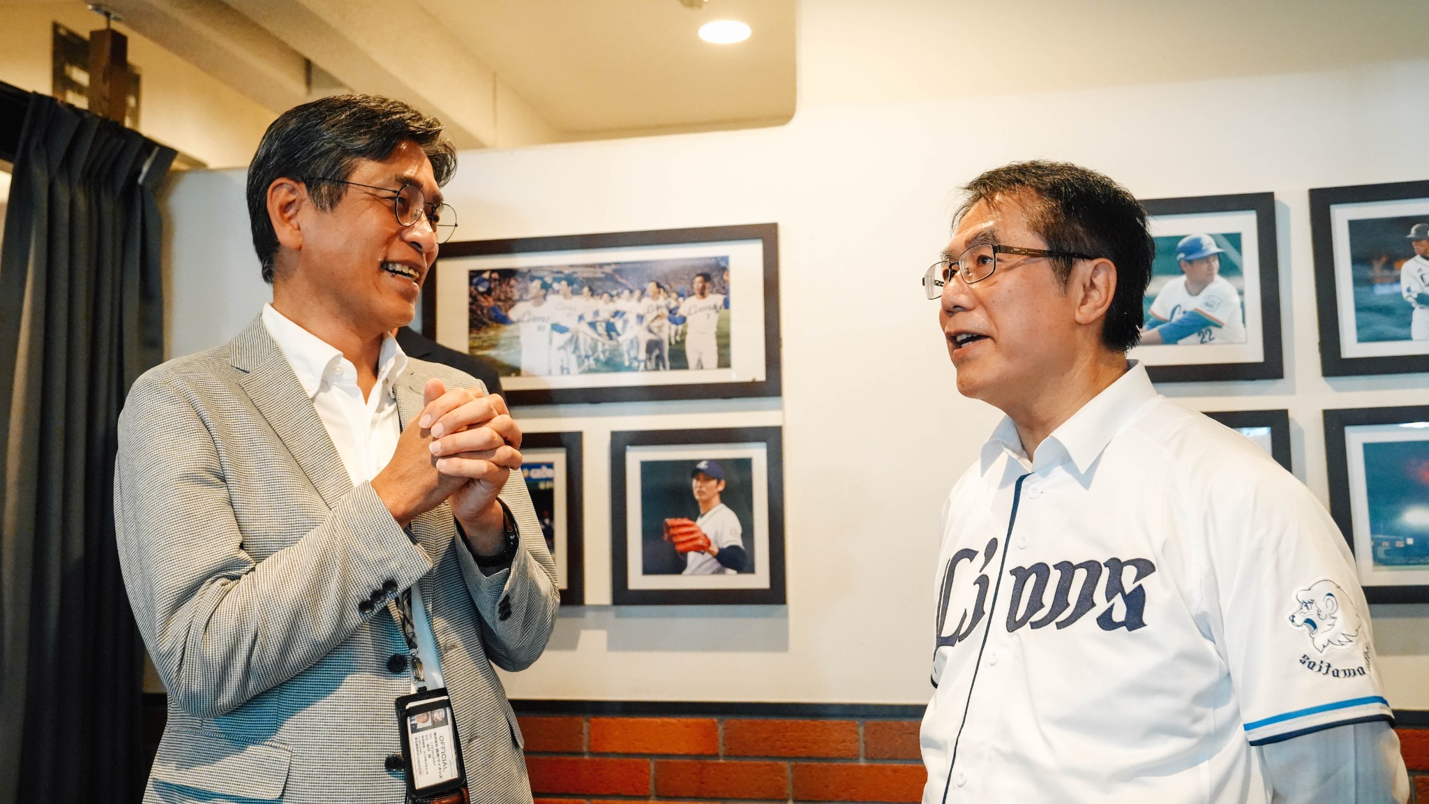 黃偉哲與西武獅社長交流　攜手以棒球搭橋拓展臺南日本觀光市場