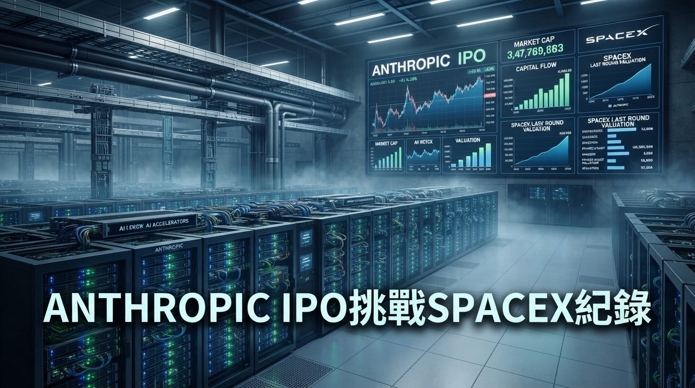 Anthropic籌備超大型IPO　美國資本市場傳最快8月底提交文件、募資規模直逼SpaceX紀錄