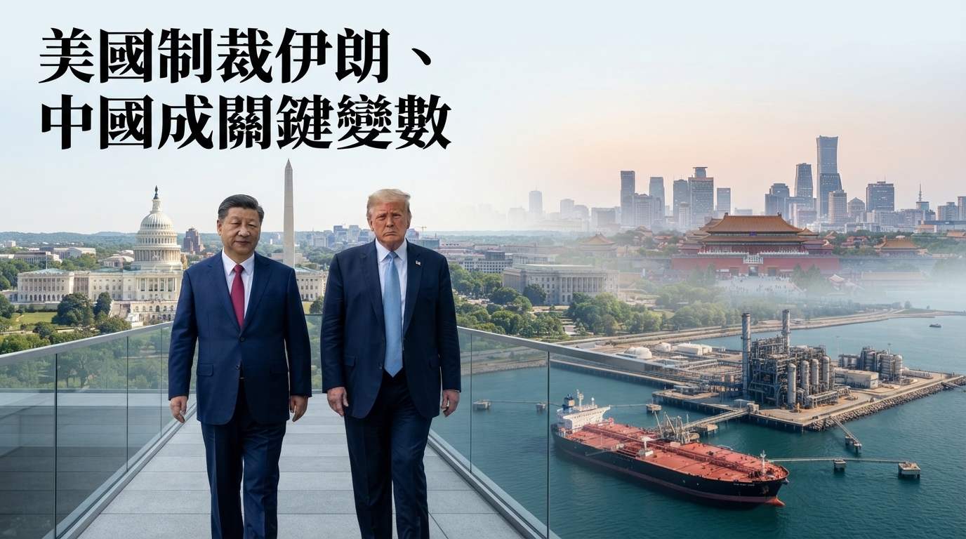 美國對伊朗制裁升級　中國成最大變數：華府如何在北京與德黑蘭之間施壓？