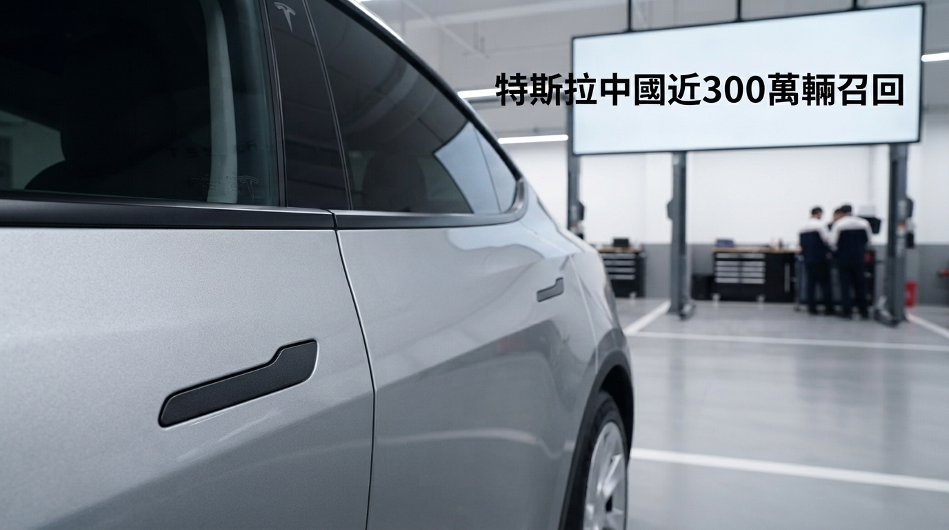 特斯拉中國召回近300萬輛　車門逃生與駕駛監測兩大安全問題一次看