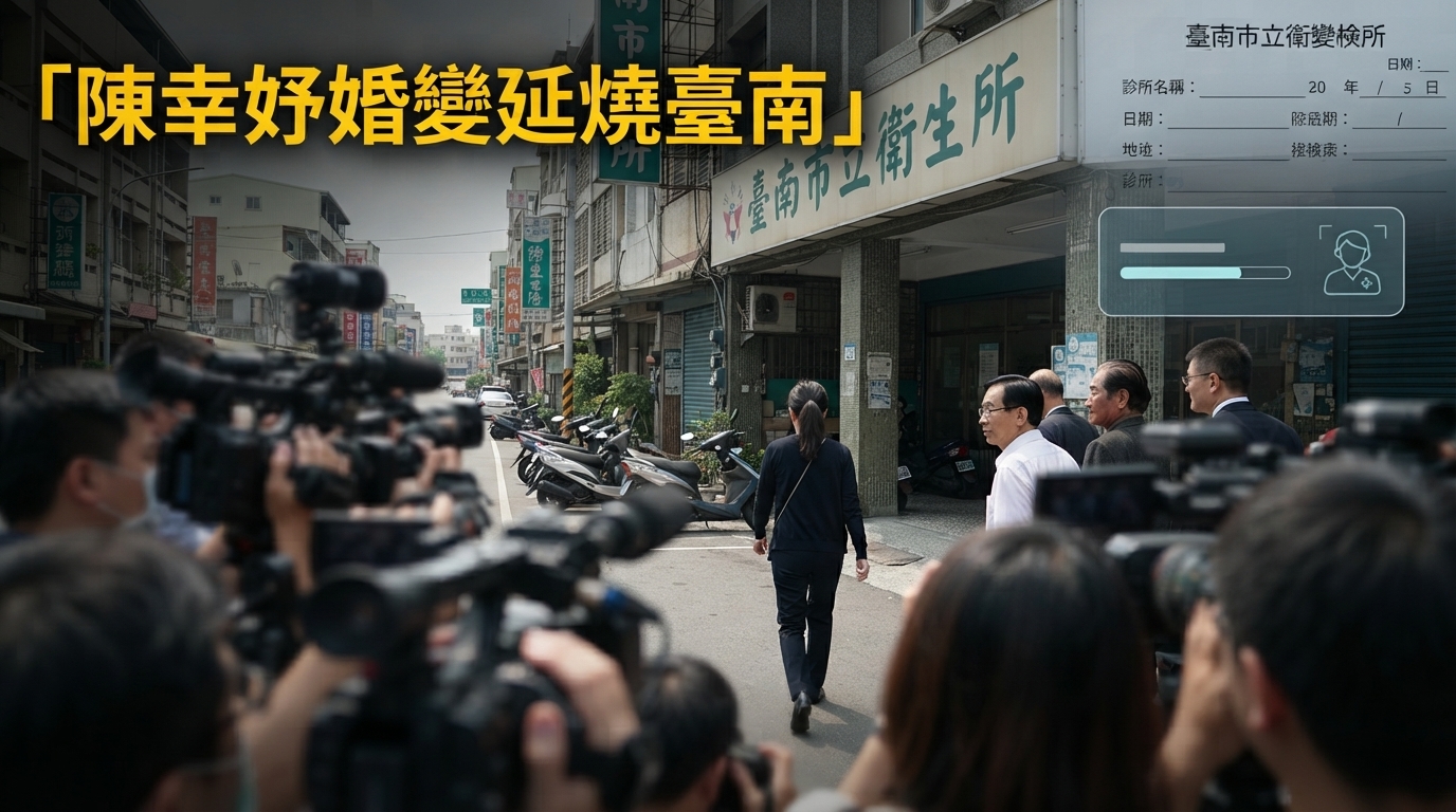 陳幸妤、趙建銘婚變風波延燒臺南　衛生局查出2項違規，陳水扁發文道歉愛女