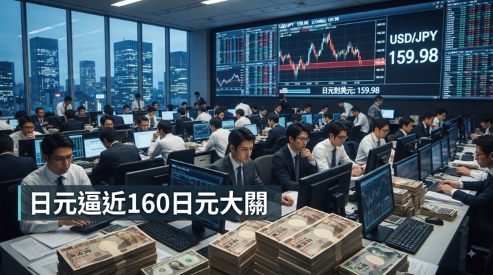 日元再逼近160日元！美國是否不願追加干預？解析日美匯率防線與套息交易