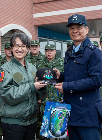 蕭美琴副總統勗勉新竹空軍部隊　肯定官兵全年無休守護國家安全