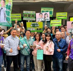 深耕不曾離開　林建南完成初選登記　宣示再戰中西區、北區市議員