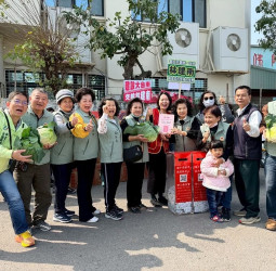 捐發票送高麗菜助農民過好年　林建南攜手民間團體三場公益活動圓滿完成