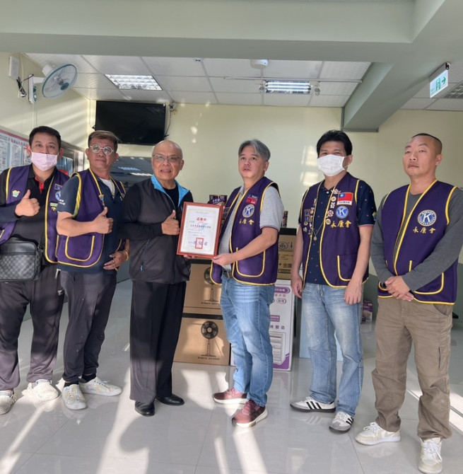 國際同濟會永康同濟會公益捐贈　捐贈物資守護高雄市私立小天使家園的失依嬰幼兒