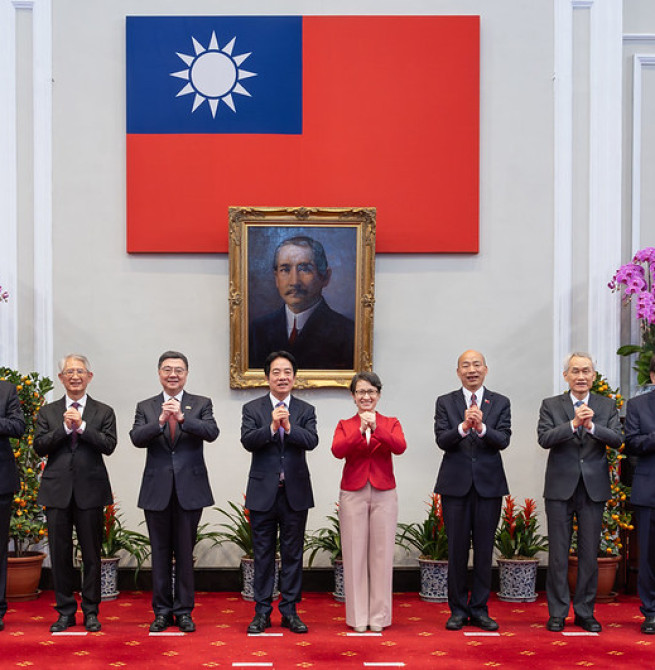 賴清德總統與五院院長新春茶敘　盼化分歧為團結開創國家合作新局