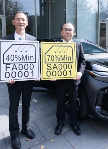 汽車隔熱紙新制今上路　新車領牌須符合透光率規範並完成前擋70%前側窗40%查核及張貼合格標章