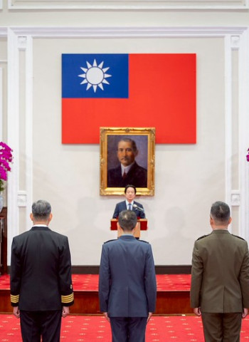 賴清德總統主持將官晉任授階典禮　強調強化戰備整備與指揮效能以守護國家安全