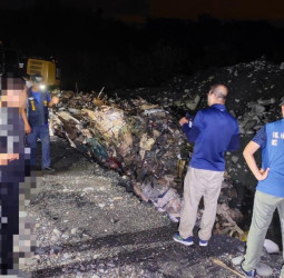 環管署結合檢警科技執法全面出擊　成功瓦解橫跨多縣市的非法棄置廢棄物犯罪集團