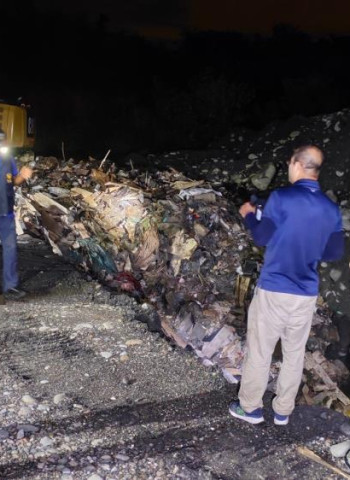 環管署結合檢警科技執法全面出擊　成功瓦解橫跨多縣市的非法棄置廢棄物犯罪集團