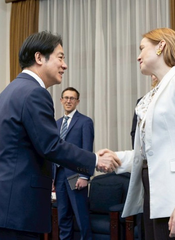 賴清德總統接見德國馬歇爾基金會訪團　強調打造台灣之盾　強化自我防衛能力並深化民主夥伴合作關係