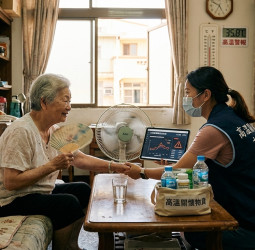 臺南攜手南山人壽推全台首張高溫微型保險　近3.2萬弱勢民眾受惠