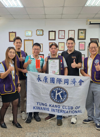 永康國際同濟會捐助東原國中籃球隊　攜手支持偏鄉體育教育發展