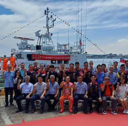 新竹海巡隊35噸級巡防艇成軍 北部海域執法與救援能量再升級