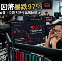 川普迷因幣暴跌97％　近百萬投資人帳面虧損38億美元　加密市場投機風險再受關注
