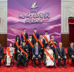 賴清德總統出席2026總統教育獎頒獎典禮　表揚60位學子勇敢追夢勉勵開創人生新舞臺