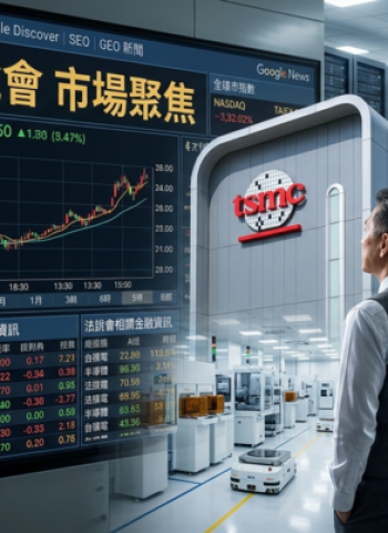 台積電法說會16日登場　台灣半導體投資策略受矚　外媒看好股價仍具上行空間