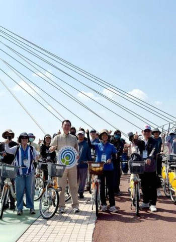 響應聯合國世界自行車日　國環院攜手臺中環教場所低碳騎行推廣永續綠色旅遊