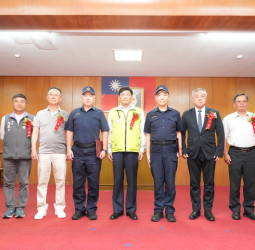 澎湖縣政府舉行警察節慶祝大會　表揚績優警察與協勤夥伴向警察同仁致敬致謝