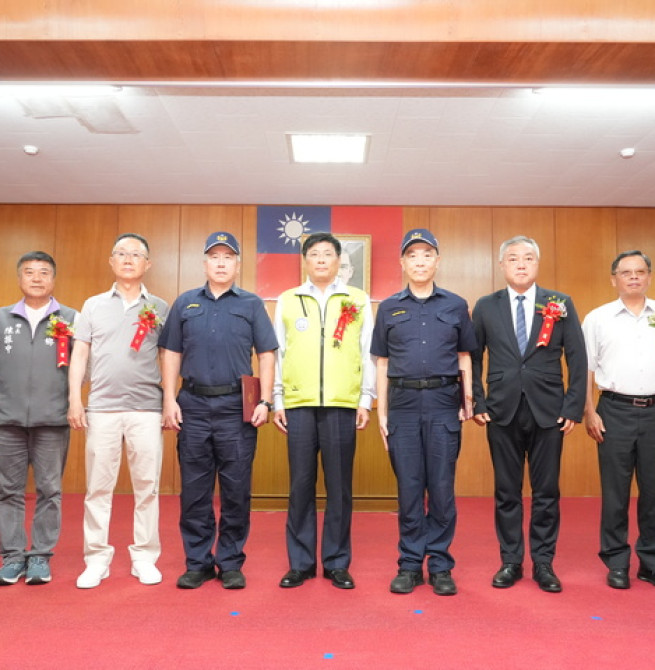 澎湖縣政府舉行警察節慶祝大會　表揚績優警察與協勤夥伴向警察同仁致敬致謝
