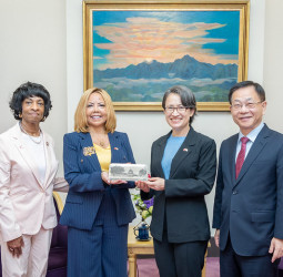蕭美琴副總統接見美國聯邦眾議院訪團　盼深化臺美夥伴關係共同捍衛民主自由價值