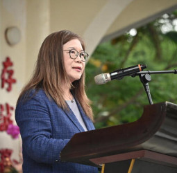 海洋委員會主委管碧玲推動科技海巡　首屆海巡全國無人機大賽金門登場打造智慧岸海監偵防護網