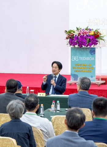 賴清德總統出席臺中無人機海外商機聯盟大會師　盼打造臺灣成為全球無人機發展亞洲中心
