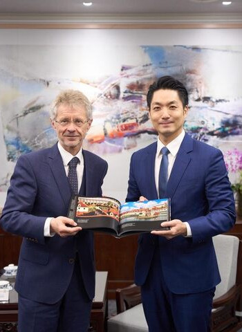 臺北市長蔣萬安會晤捷克韋德齊參議長　深化臺北與布拉格智慧城市及城市外交合作