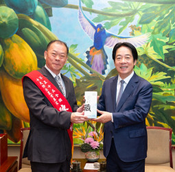 賴清德總統接見全國十大傑出農業專家　推動臺灣農業布局全球拓展國際市場