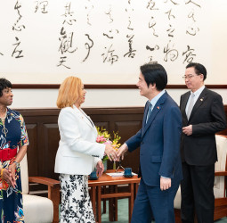 賴清德總統接見美國聯邦眾議院訪團　聚焦臺美科技合作與雙重課稅法案推動