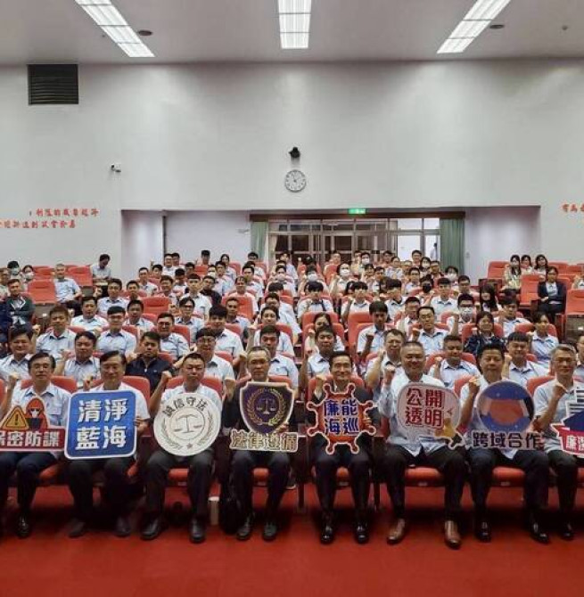 海巡署署長張忠龍主持機密維護講習　強化保密防詐能力築牢國安韌性與廉能屏障