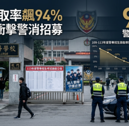警專錄取率飆94％創招生警訊　少子化衝擊警消體系引發人才斷層憂慮