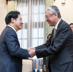 賴清德總統接見日華懇會長古屋圭司　深化臺日合作聚焦關鍵產業合作　提升區域經濟安全與產業韌性