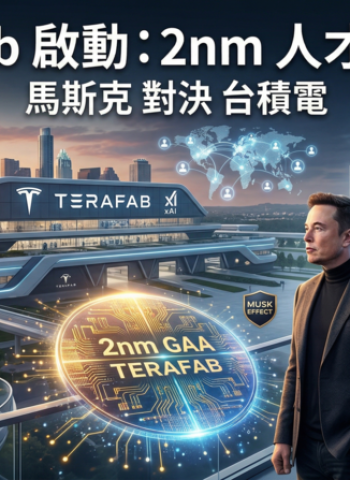 馬斯克啟動TeraFab晶圓廠計畫　全球搶挖半導體人才直攻2奈米製程對決台積電與三星