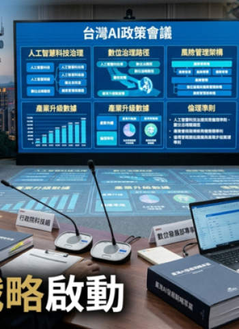 行政院長卓榮泰宣布成立「國家人工智慧戰略特別委員會」　推動首部「國家人工智慧發展綱領」