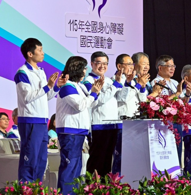 全國身心障礙國民運動會新北登場　行政院長卓榮泰：持續完善運動支持體系　打造無障礙運動環境