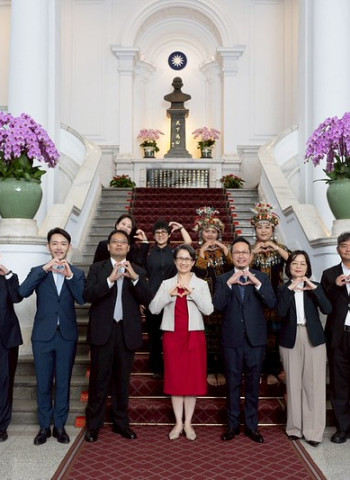 蕭美琴副總統接見紐西蘭國會議員與臺灣愛樂　推動文化交流深化雙方合作互動