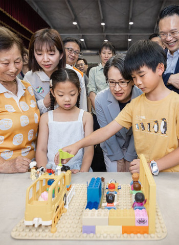 蕭美琴副總統桃園出席玩具愛分享活動　盼打造友善育兒環境推動臺灣社會進步