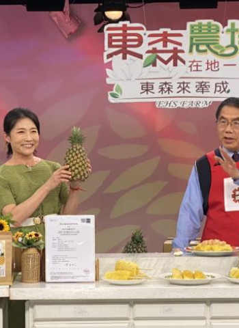 臺南關廟鳳梨40分鐘完售！臺南市長黃偉哲電視購物直播狂賣8公噸　連霸多年口碑爆棚再掀搶購潮