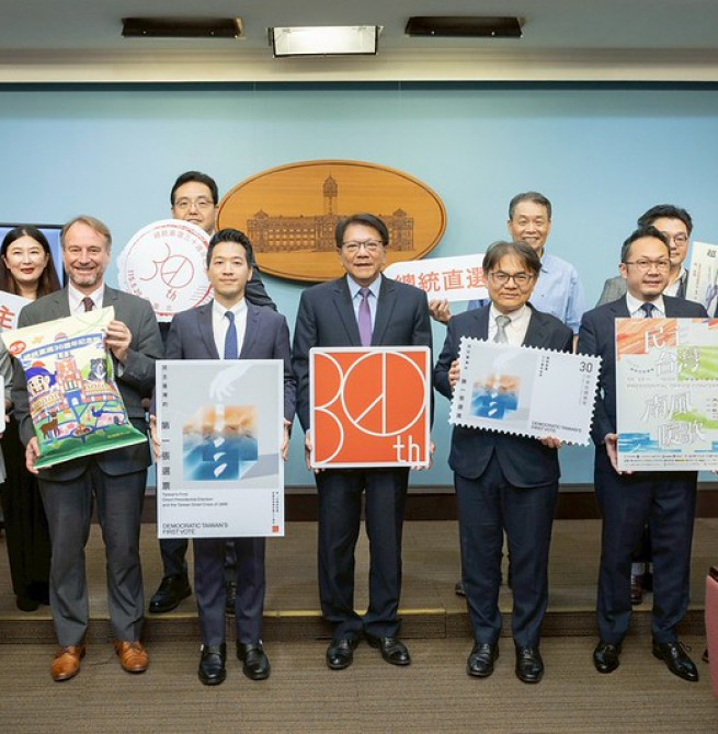 總統府啟動「總統直選30週年」系列活動　邀國人走進府內見證臺灣民主發展里程碑