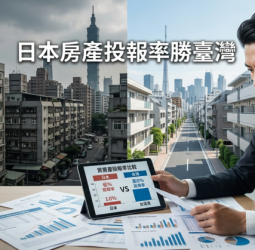 日本房產投報率勝臺灣數倍？2026最新數據揭示：低租金報酬成臺灣房市結構性警訊