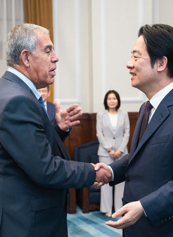 賴清德總統在臺北接見以色列國會跨黨派訪團 推動深化夥伴關係並強化民主價值合作