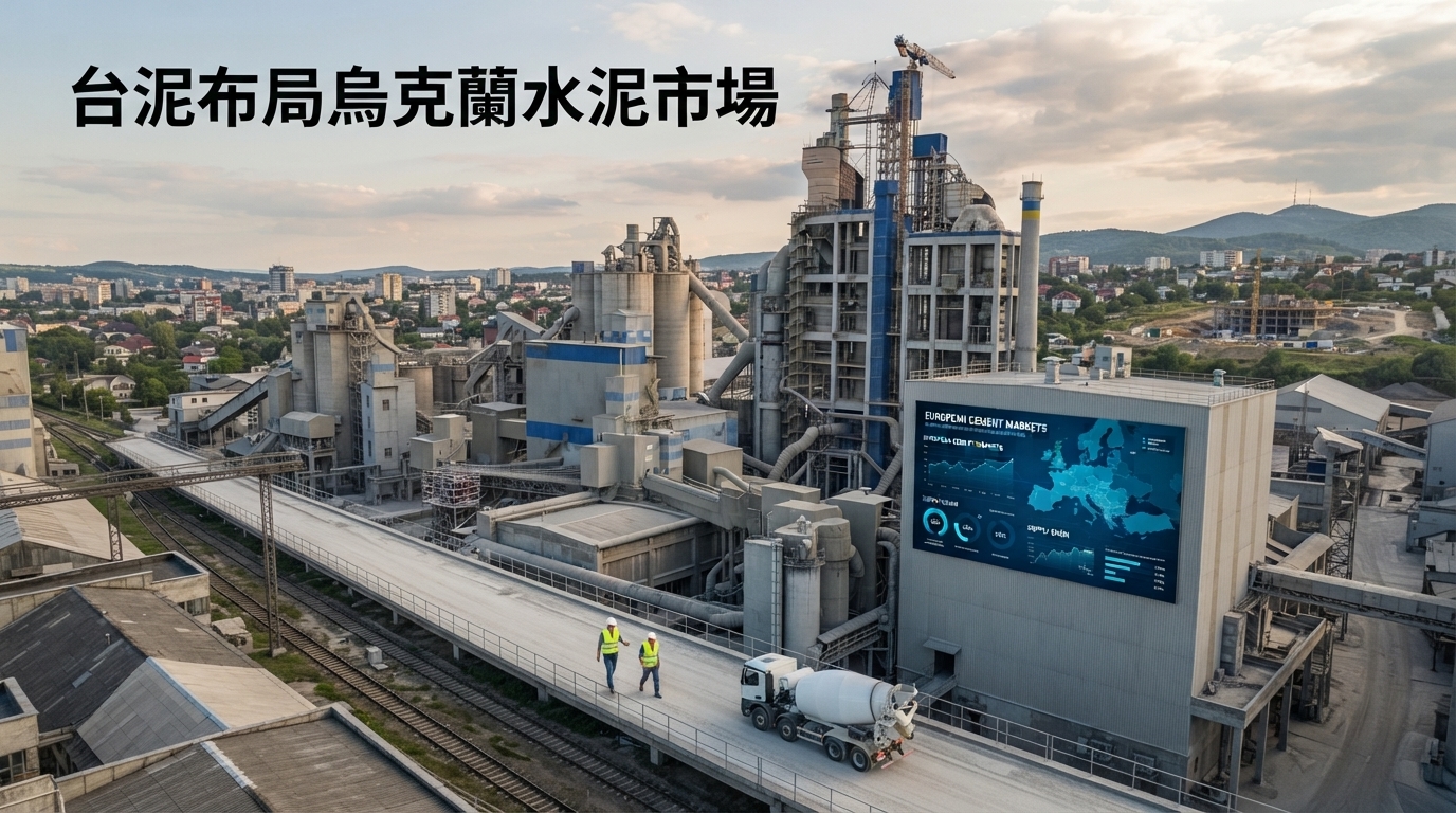 台泥擬砸7.5億歐元布局烏克蘭　收購IFCEM搶進東歐水泥市場
