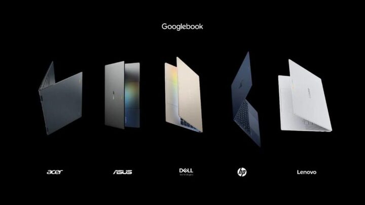 Googlebook正式上市！Google攜5大筆電品牌打造AI新平台　台灣首波未列上市名單